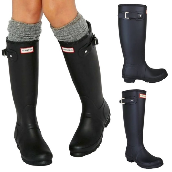 Hunter Original Short Gloss Boots - Picture 11 of 15